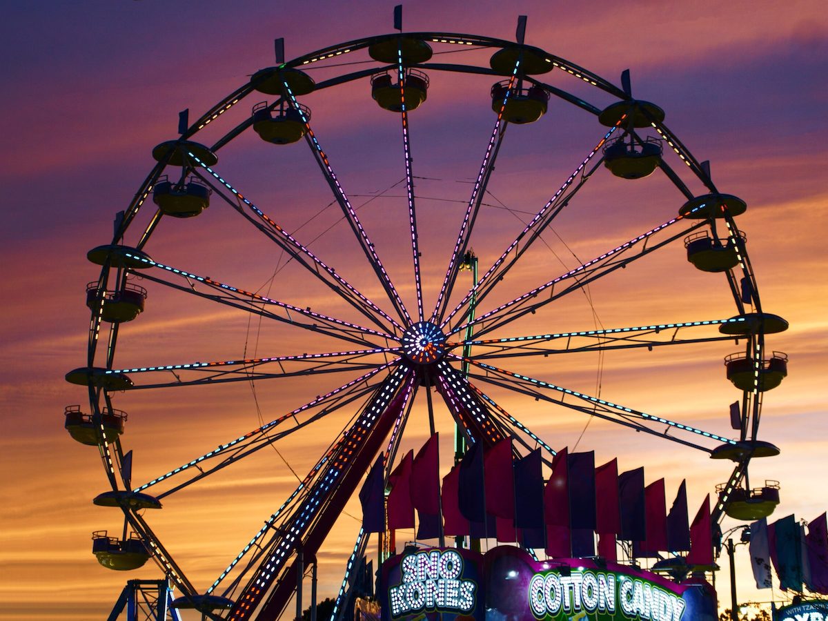 Ferris wheel at carnival